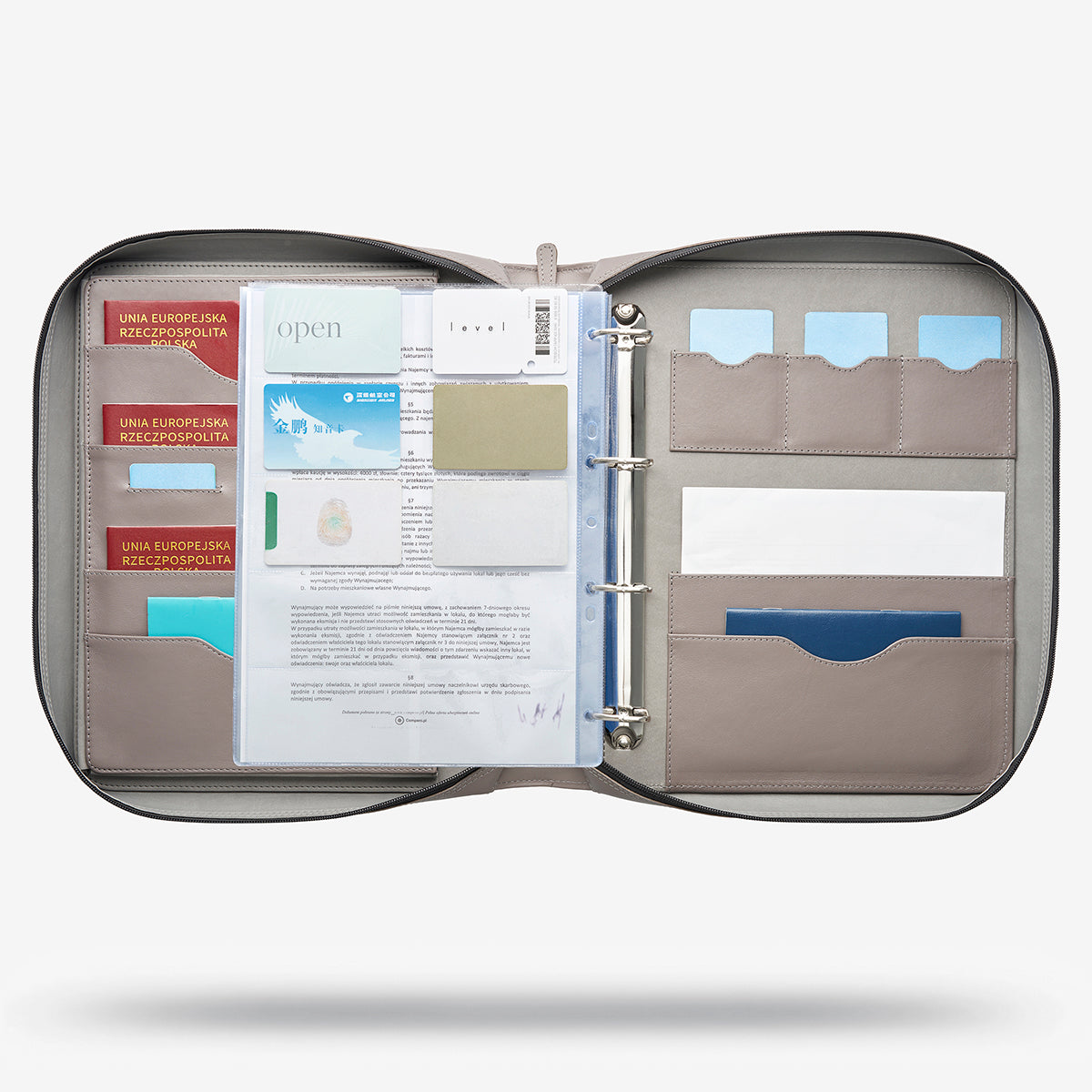 Folder for home documents oversized BIG FAMILY