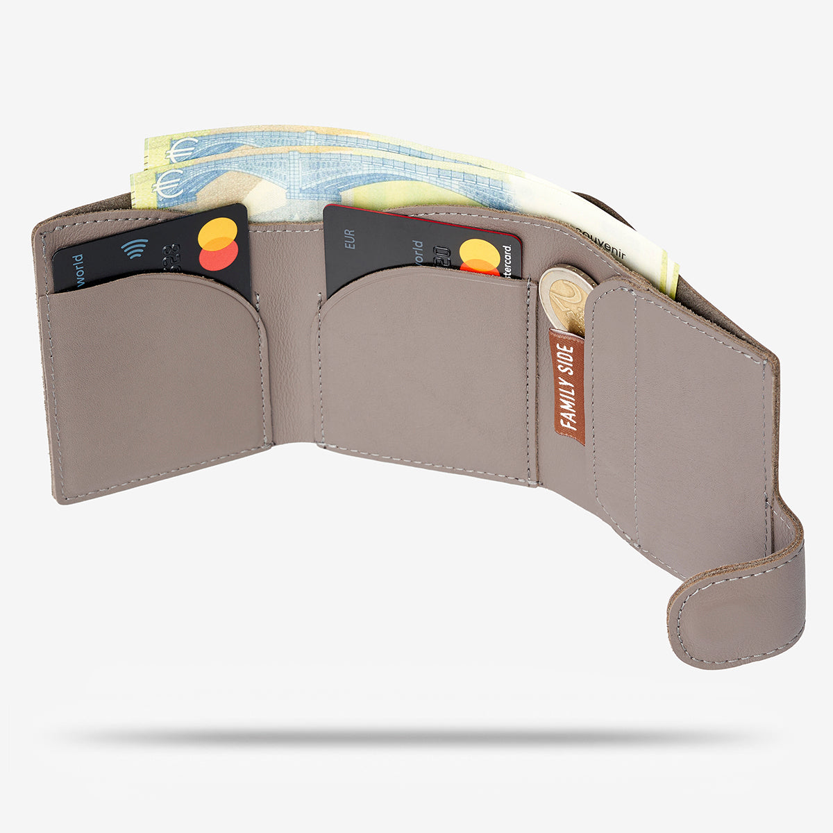 Маленький гаманець для купюр, карток і монет BABY