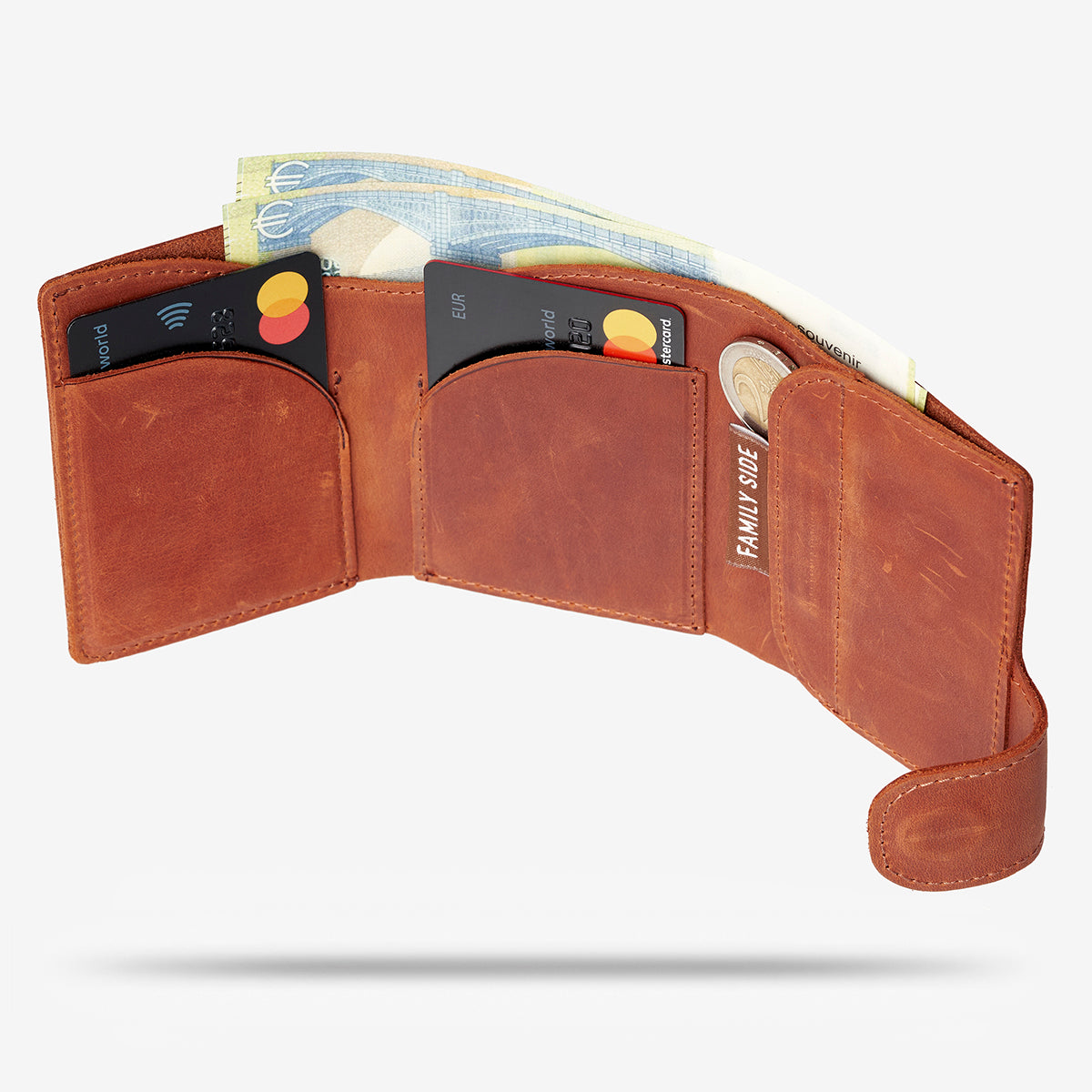 Маленький гаманець для купюр, карток і монет BABY