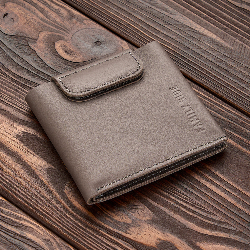 Compact wallet for banknotes, cards and coins KID