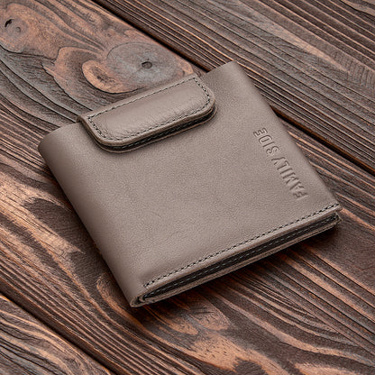 Compact wallet for banknotes, cards and coins KID