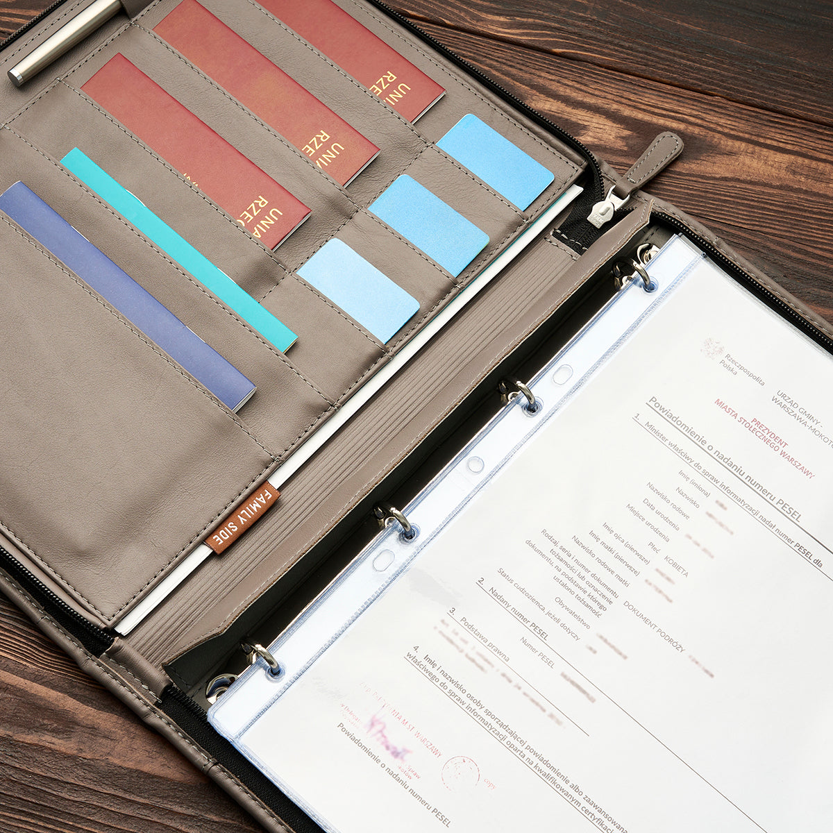 Teczka na dokumenty domowe standardowa FAMILY