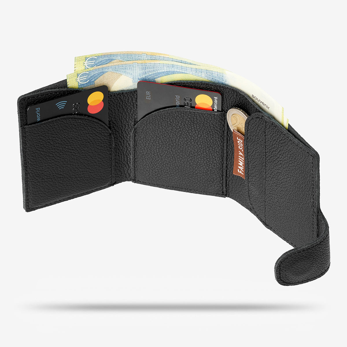 Маленький гаманець для купюр, карток і монет BABY