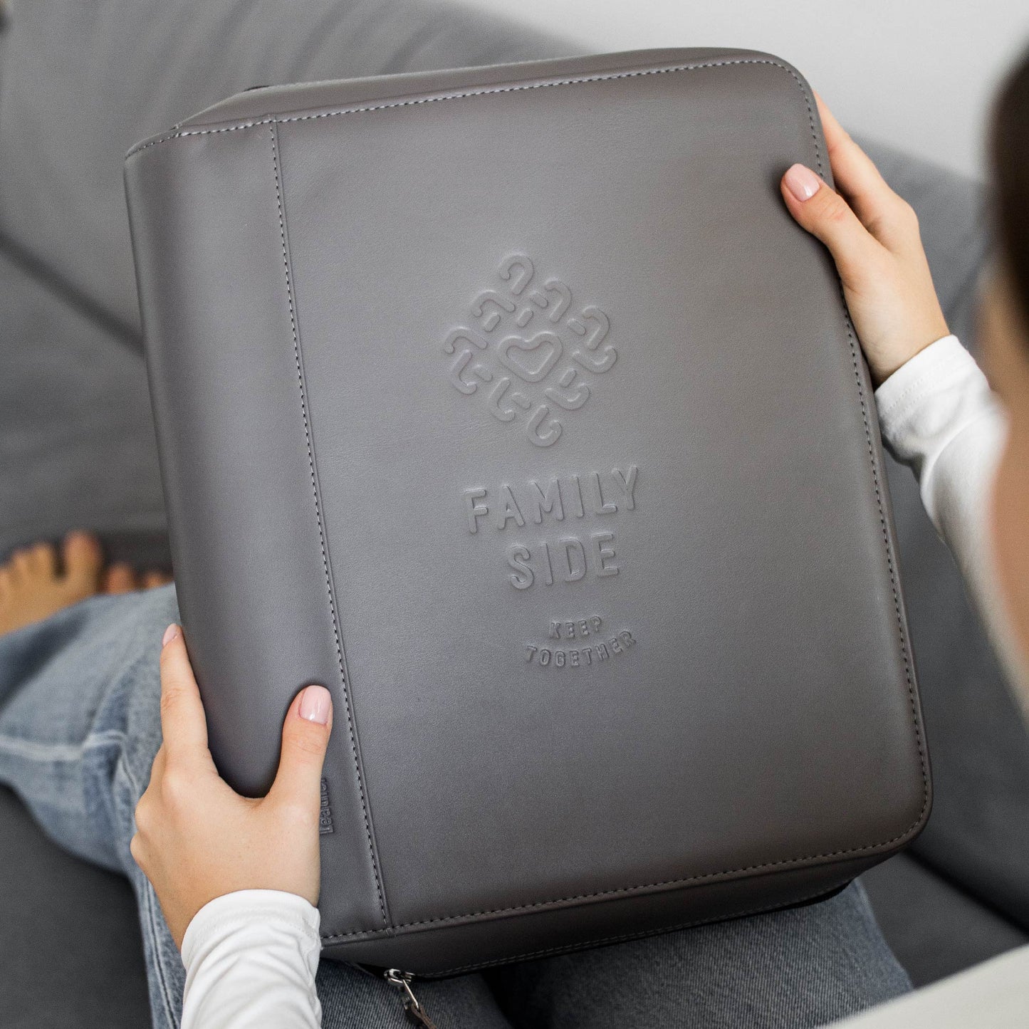 Folder for home documents oversized BIG FAMILY