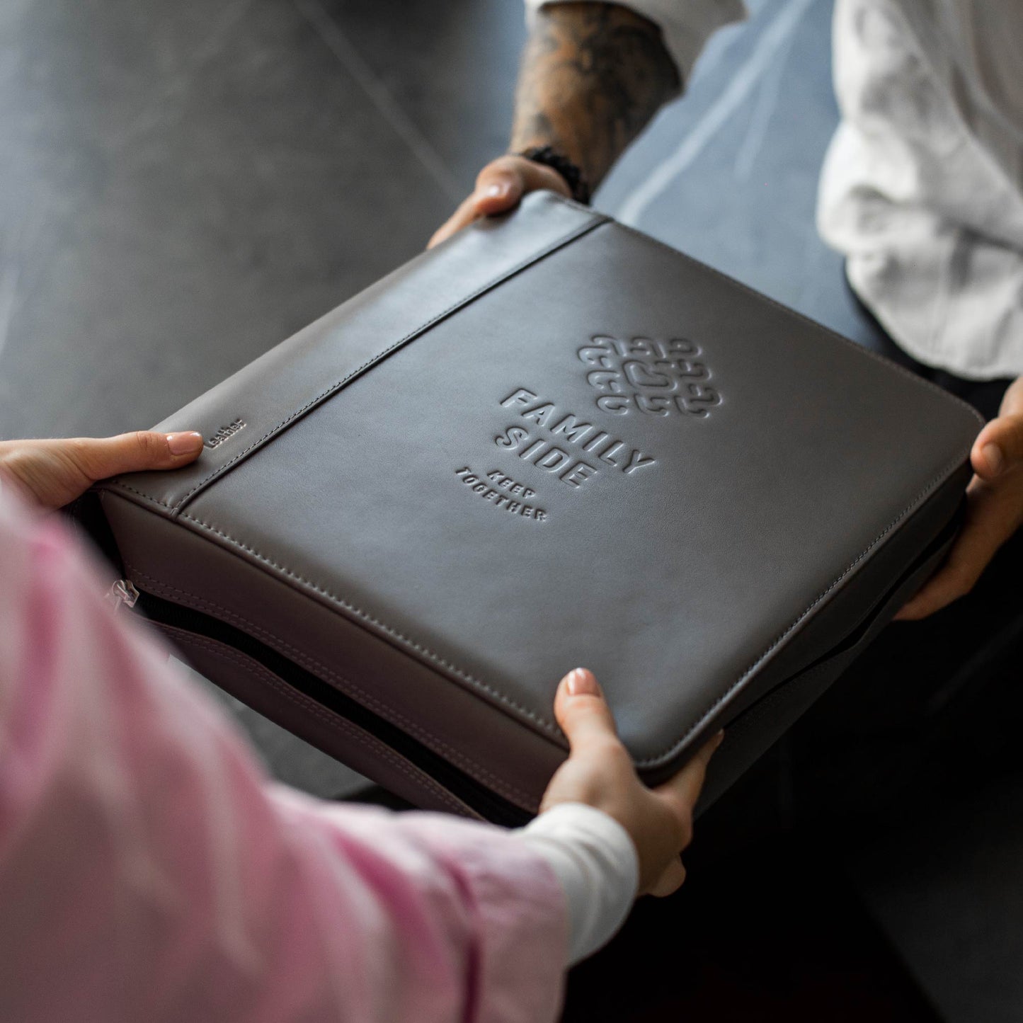 Folder for home documents oversized BIG FAMILY